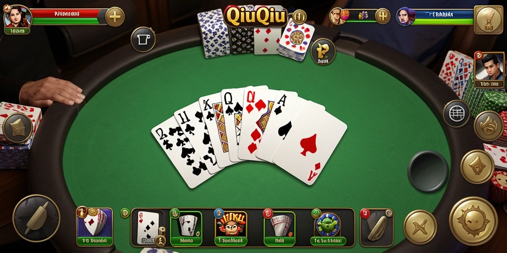 Tampilan gameplay QiuQiu yang seru dan menantang di 116X.