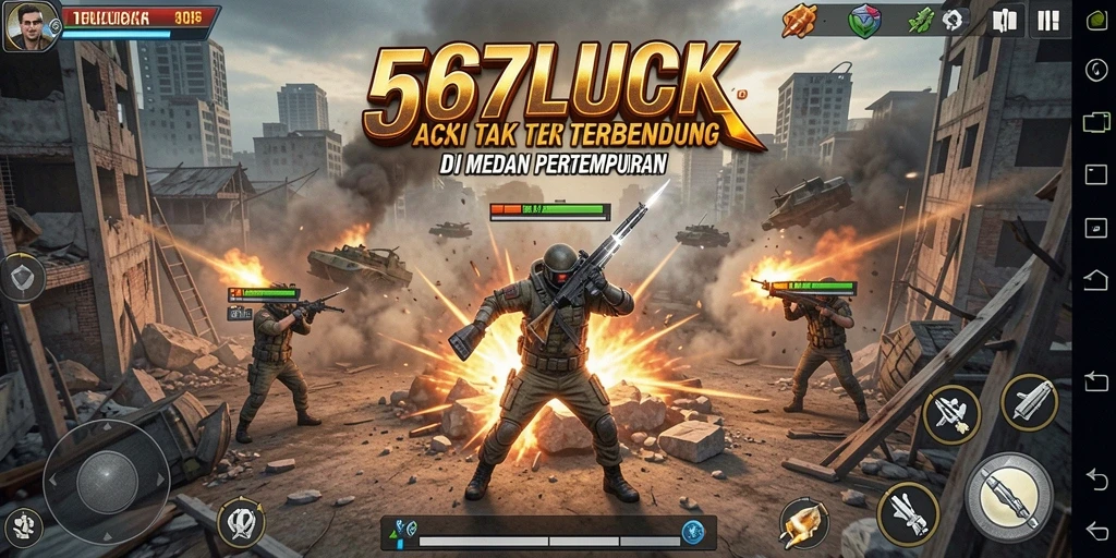 Tangkap aksi menegangkan dalam gameplay 567LUCK yang memukau.