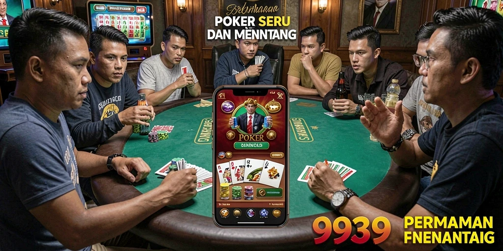 Screenshot gameplay Poker 9939 yang menarik dan penuh aksi.