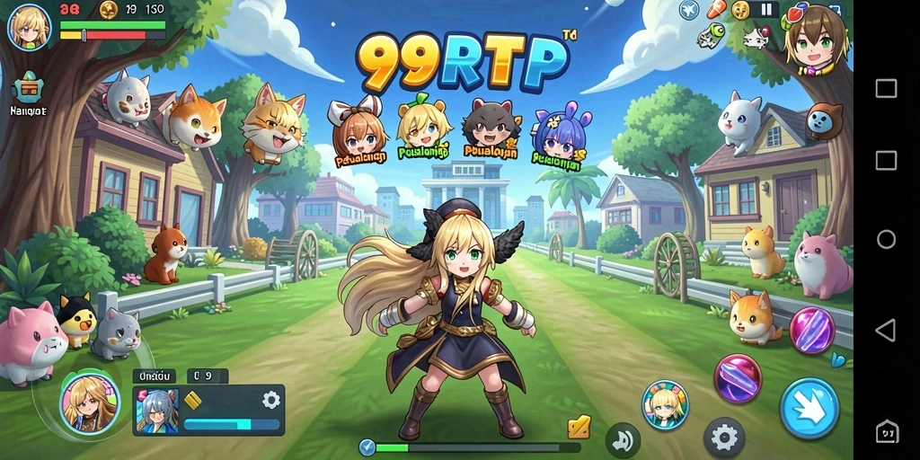 Screenshot gameplay yang menampilkan aksi seru dalam 99RTP.