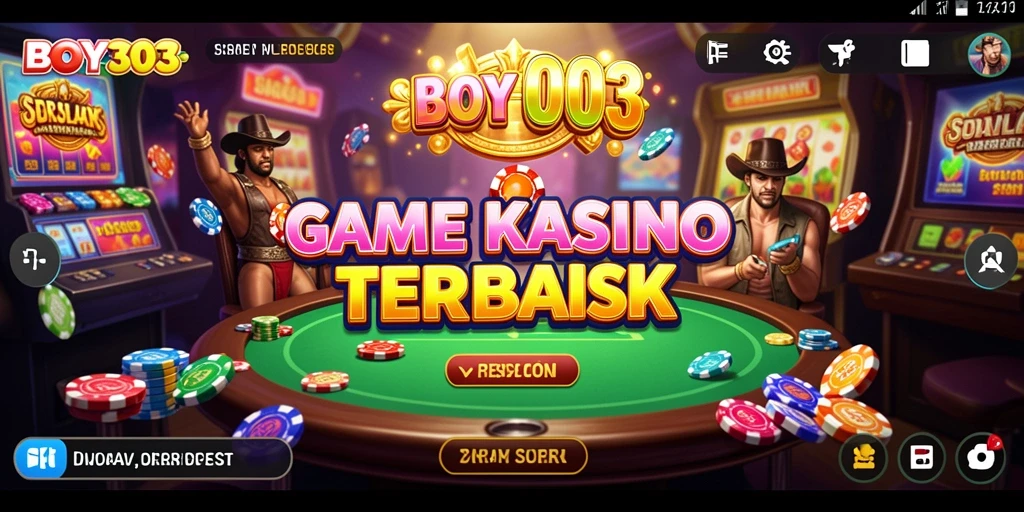 Tampilan gameplay yang seru dan mendebarkan dari BOY303.