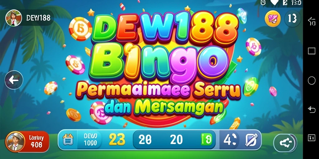Tampilan screenshot DEWI188 menunjukkan gameplay Bingo yang menarik dan interaktif.