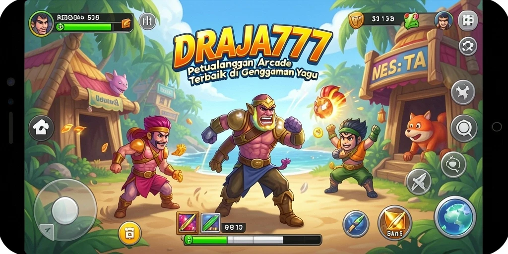 Tampilan menarik dari gameplay DRAJA777 yang seru dan menantang.