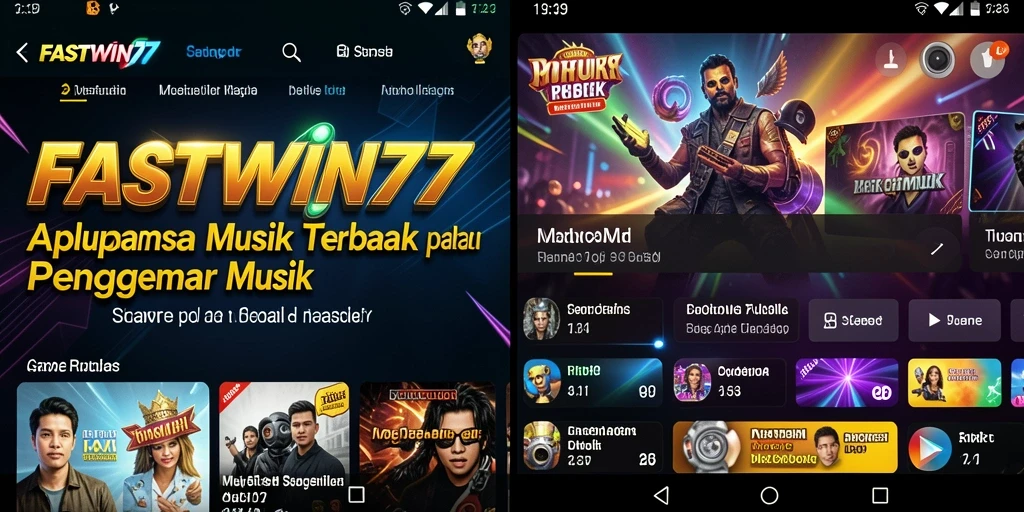 Tangkapan layar permainan FASTWIN77 menunjukkan pengalaman musik interaktif yang menarik.