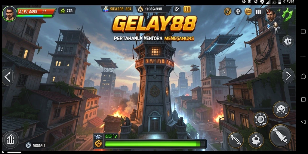Screenshot permainan GELAY88 menampilkan seru dan strategis.