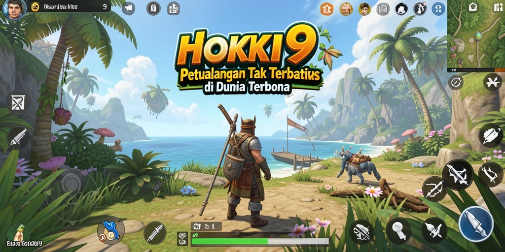 Tangkapan layar HOKI9 yang menampilkan petualangan mendebarkan.