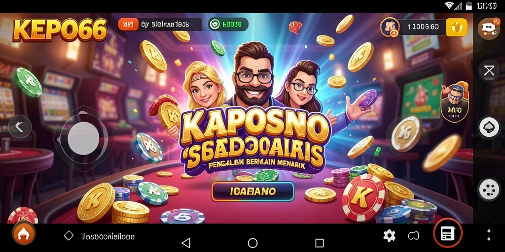 Gameplay seru dan menarik di KEPO66, aplikasi Kasino terbaik.