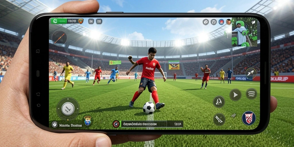 Tampilan gameplay PAKARJP dengan kontrol intuitif dan grafis menarik.