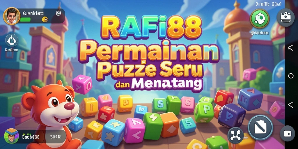 Tampilan gameplay seru di RAFI88 dengan Puzzle menantang.