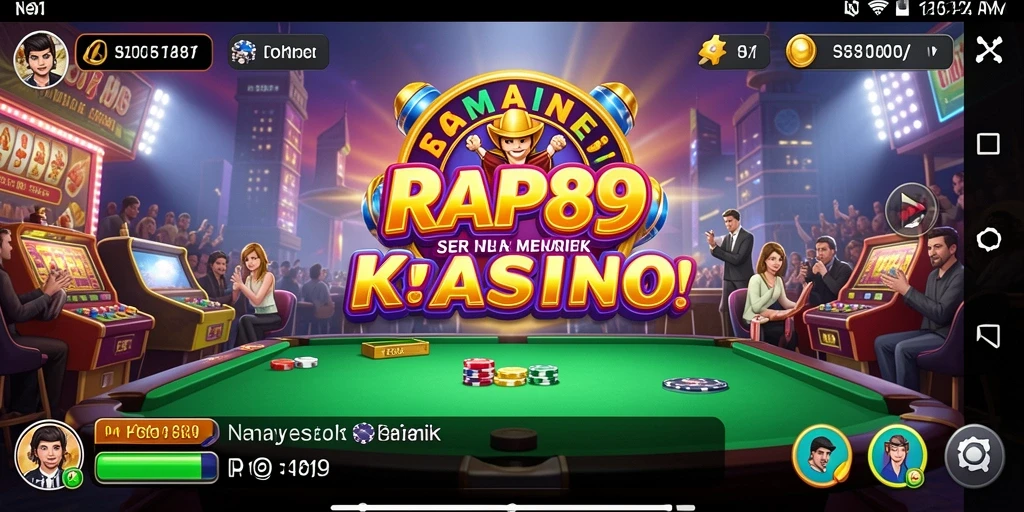 Tampilan menarik dari gameplay Kasino RAP89 yang mendebarkan.