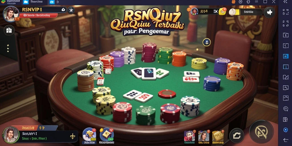 Tampilan gameplay QiuQiu yang menarik dan penuh aksi.