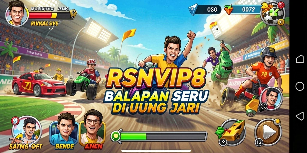 Tampilan gameplay menantang dan mendebarkan dari RSNVIP8 yang memikat.