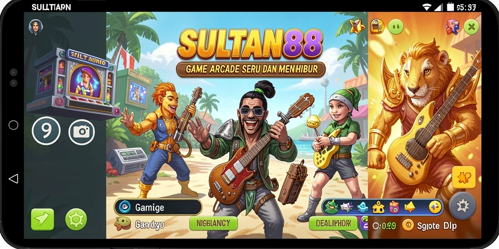 Screenshot gameplay <strong>SULTAN88</strong> menampilkan aksi seru dalam arena permainan.